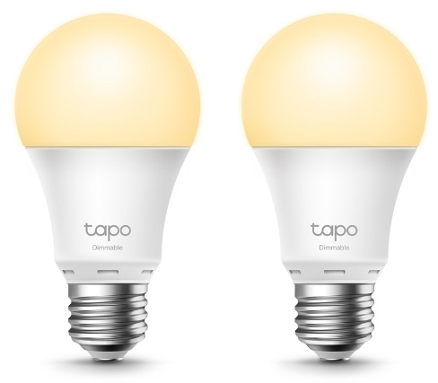 TP-LINK Leuchtmittel LED E27 2-Pack Tapo L510E(2-pack) Wifi, dimmbar, 2700K