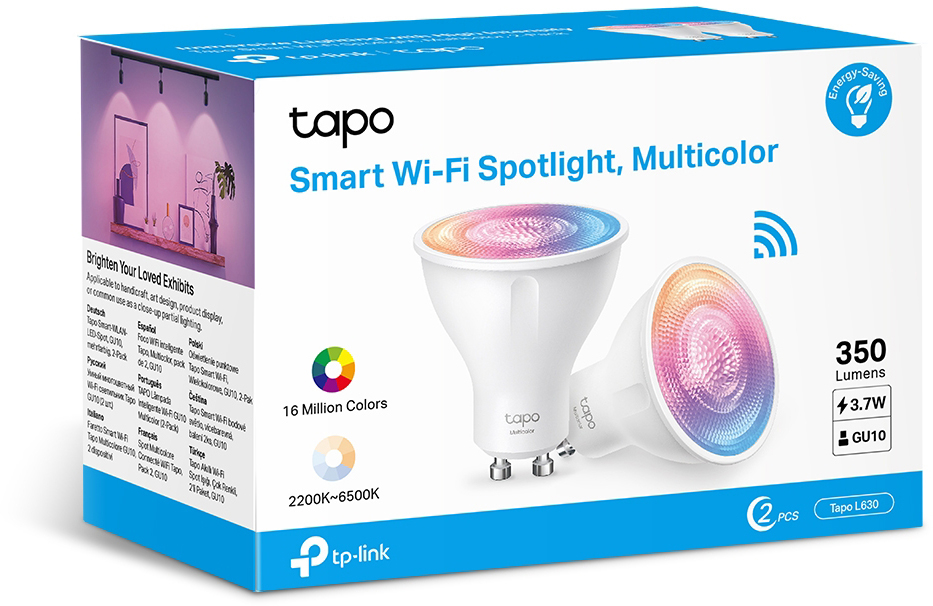 TP-LINK Smart WiFi Spotlight Dimmable Tapo L630(2-pack) TapoL630(2-pack)