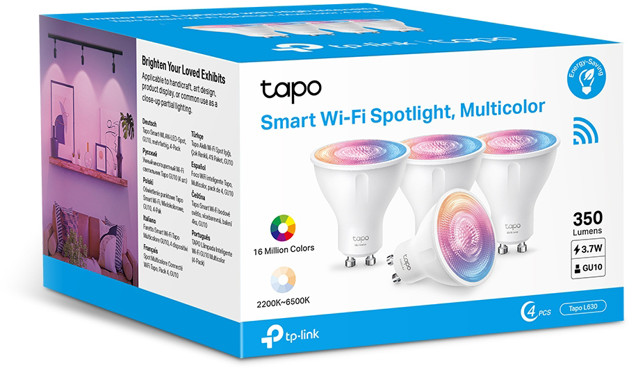 TP-LINK TapoL630(4-pack) Tapo L630(4-pack) Smart WiFi Spotlight Dimmable
