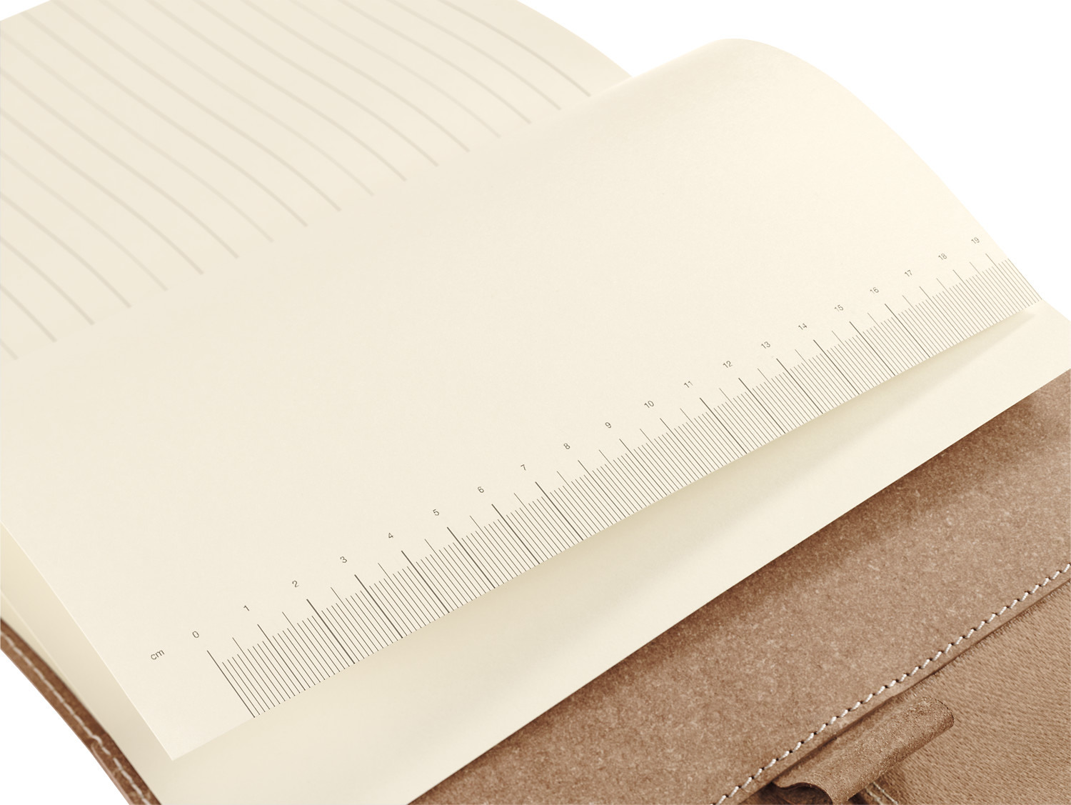 TRANSOTYPE senseBook FLAP REFILL A4 75510400 neutre, L, 135 feuilles beige
