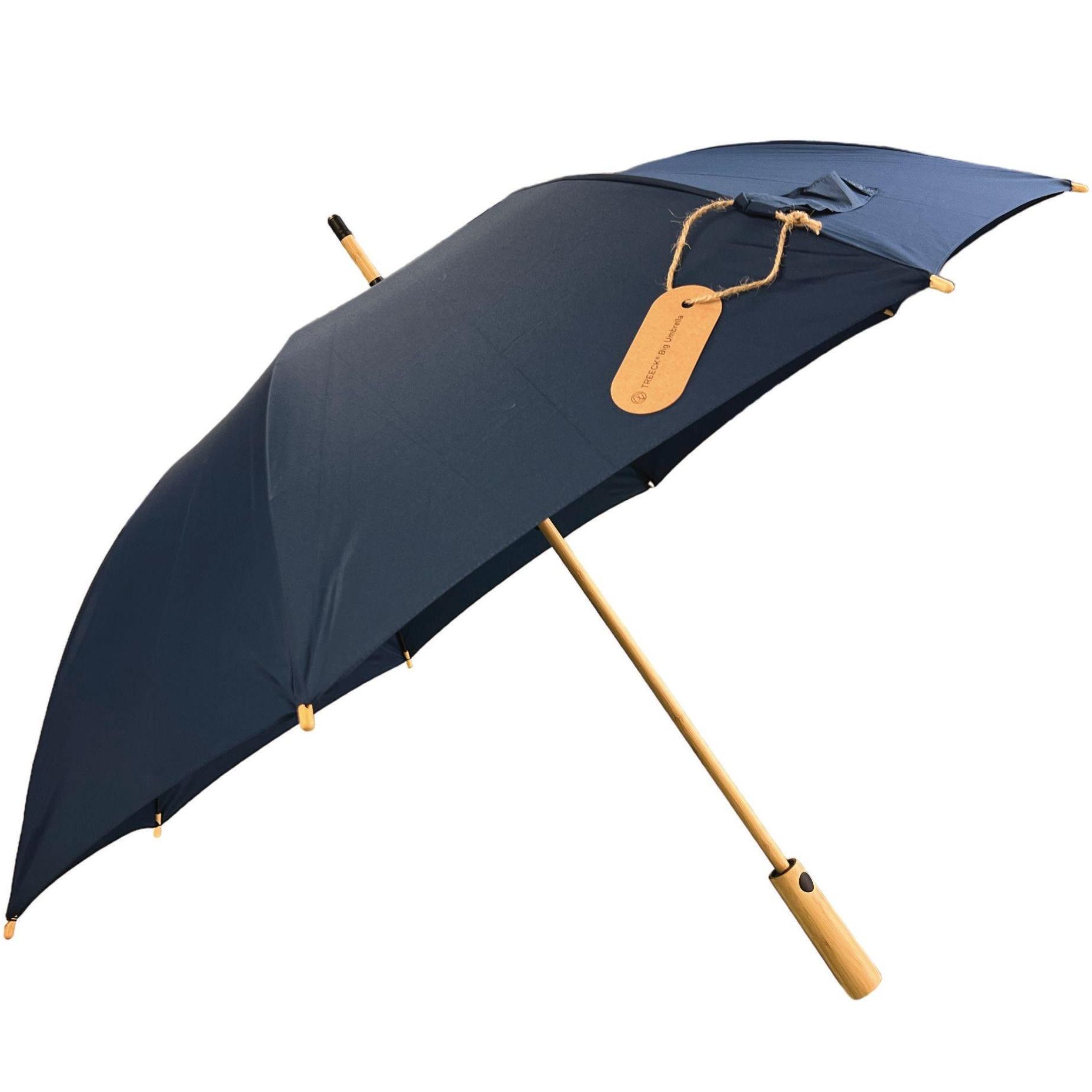 photo TREECK Parapluie grand 4885.70 bleu foncé