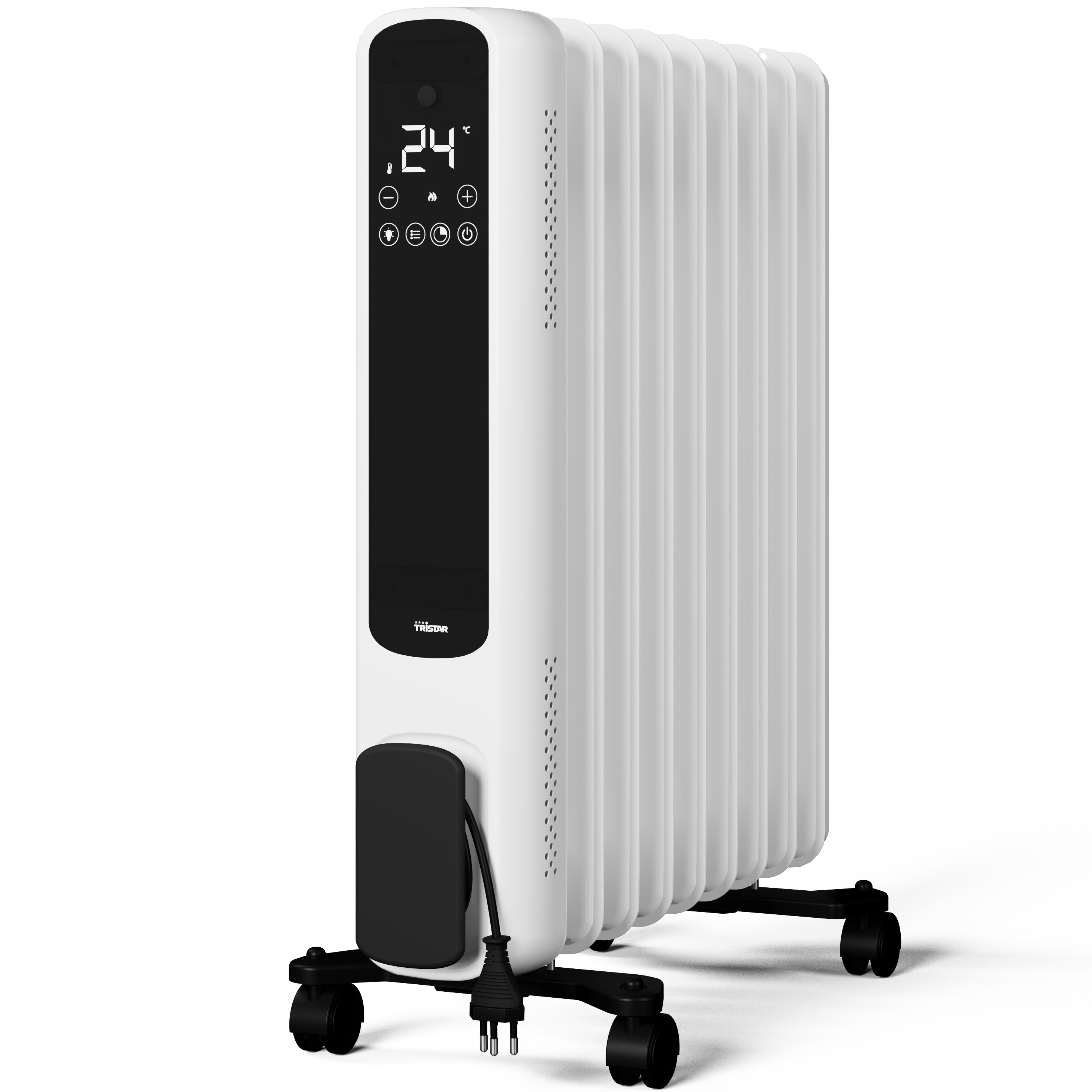 photo TRISTAR Radiateur à huile 9 ailettes KA-5138 blanc, 2000W