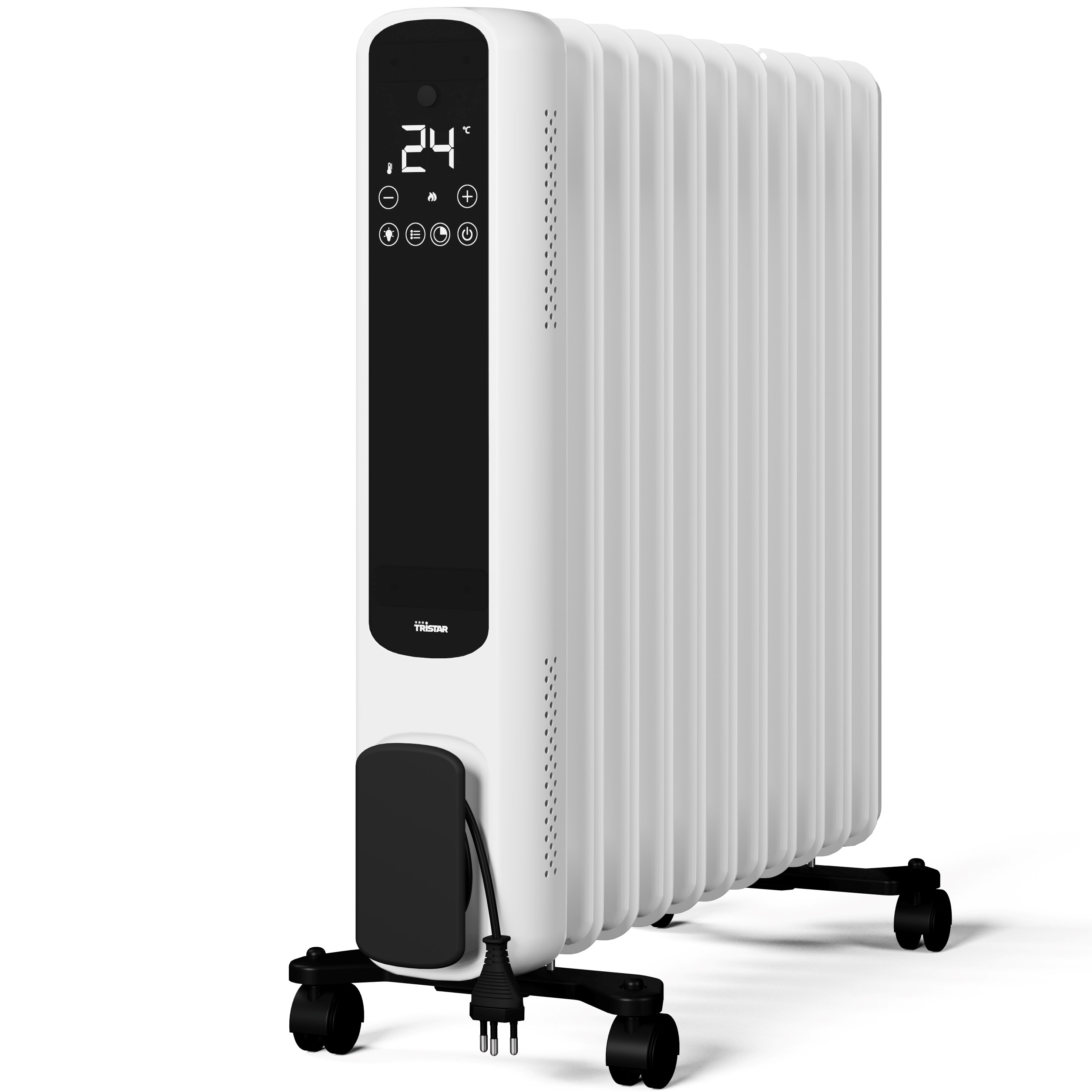 photo TRISTAR Radiateur à huile 11 ailettes KA-5139 blanc, 2000W