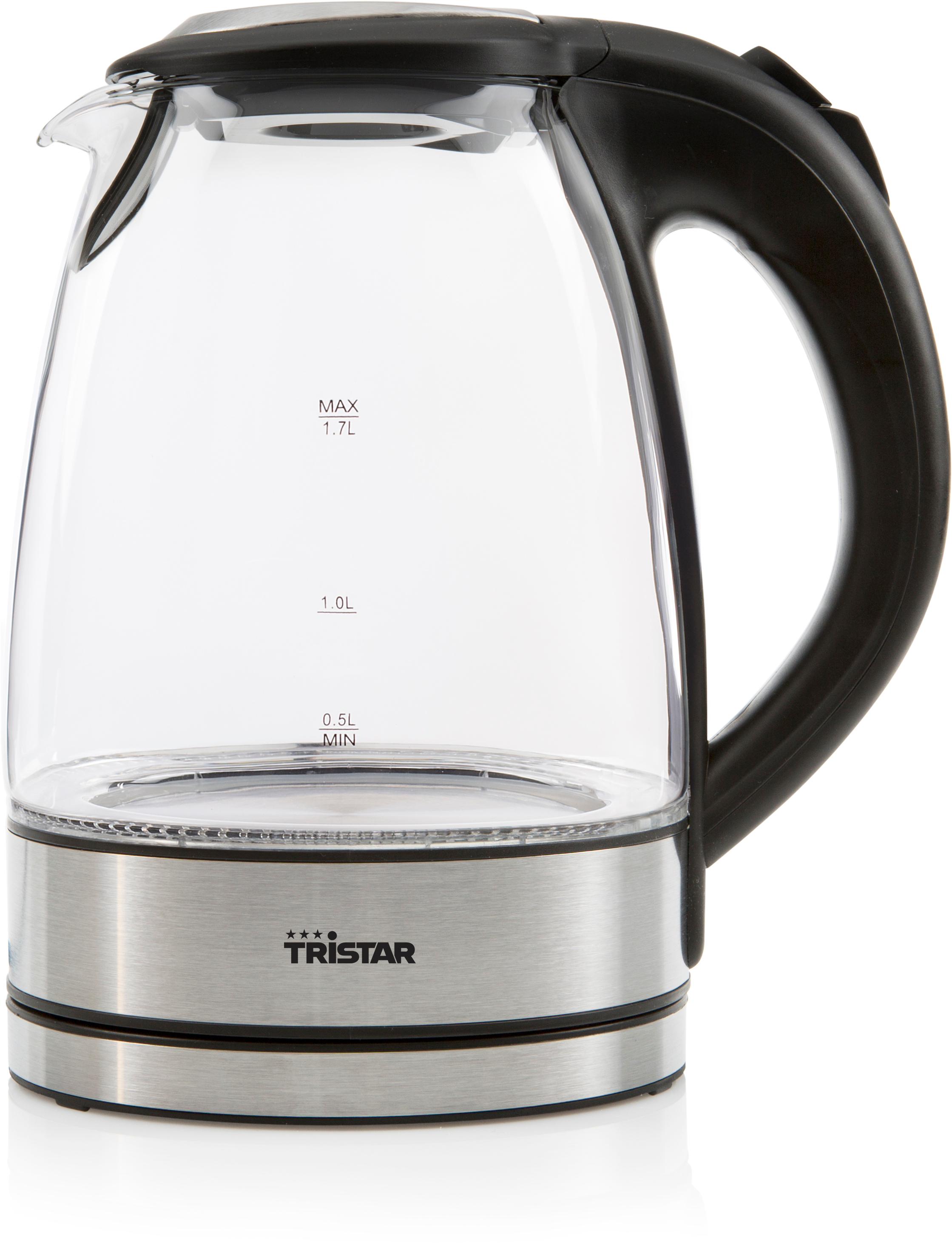 photo TRISTAR Bouilloire 1.7lt WK-3377 avec pot en verre