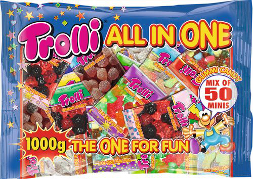 TROLLI All in one Candy 7431 50x20g 50x20g