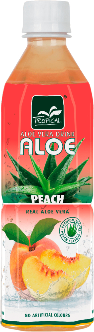 photo TROPICAL Aloe Vera Peach TP0066 50cl, 20 pcs.