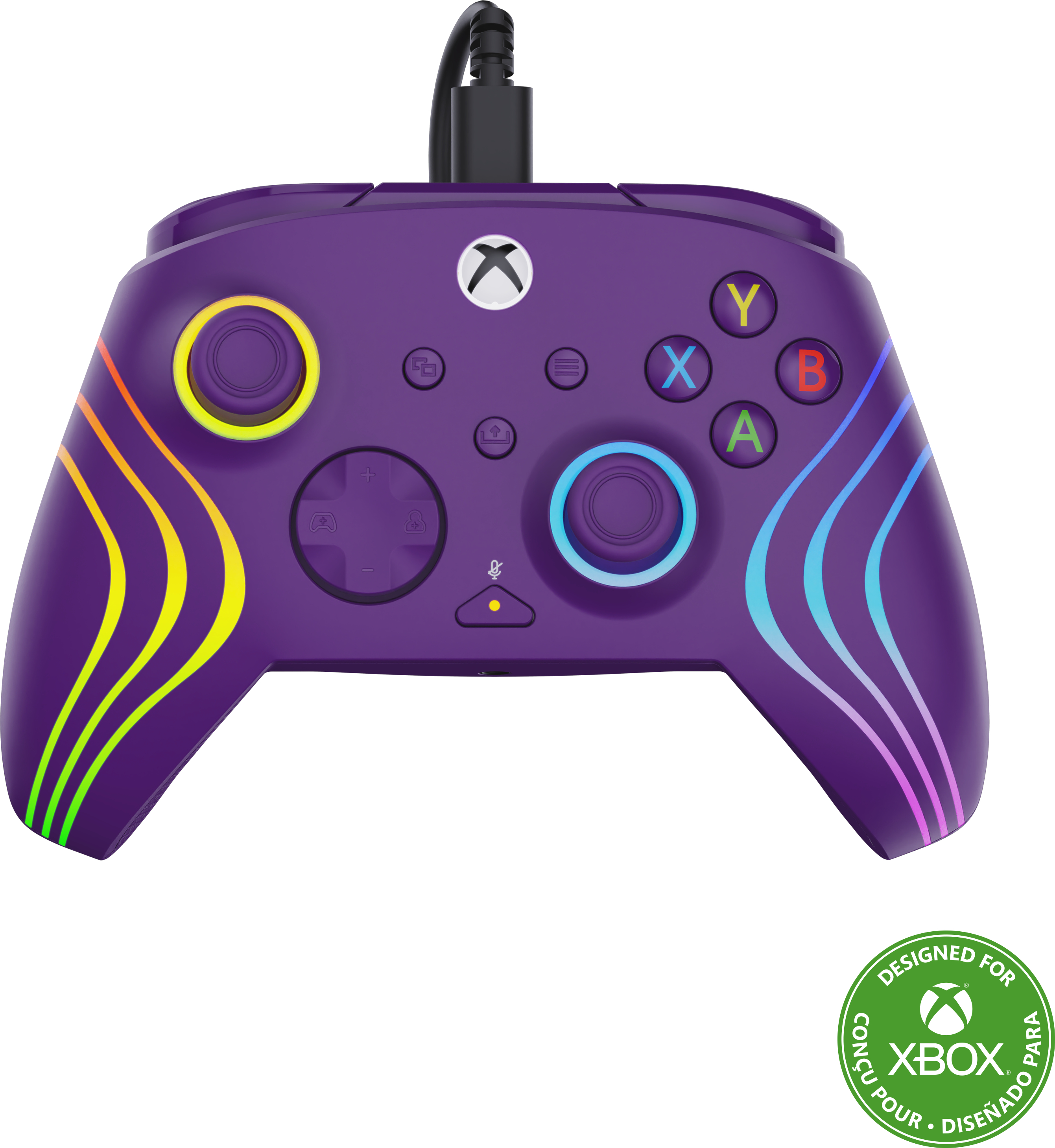 photo TURTLE BEACH Afterglow Wave Wired Ctrl. TBC-2002-45 Xbox SeriesX, Purple