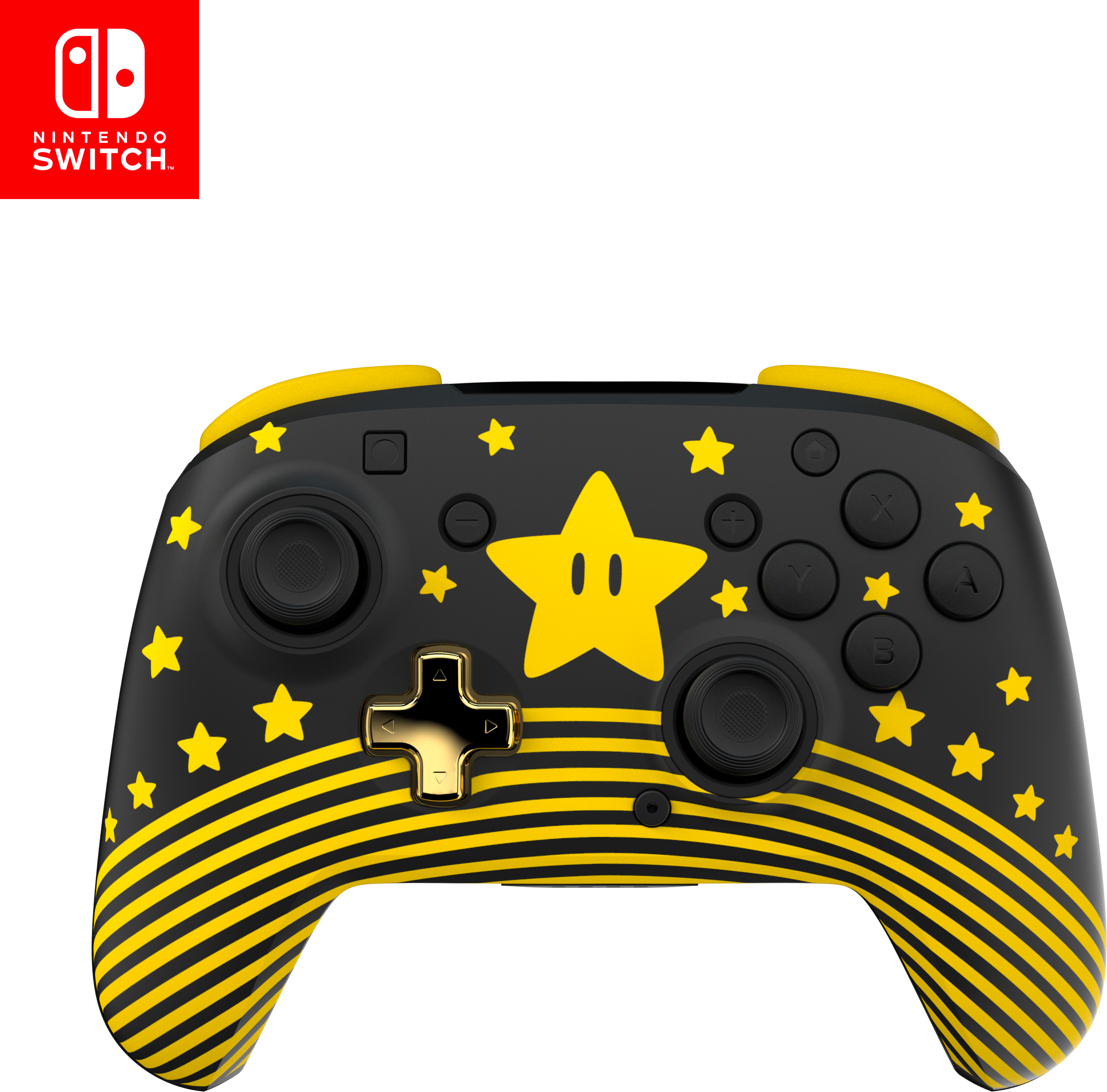 photo TURTLE BEACH Rematch Wireless Controller TBC-8101-75 NSW, Super Mario Star