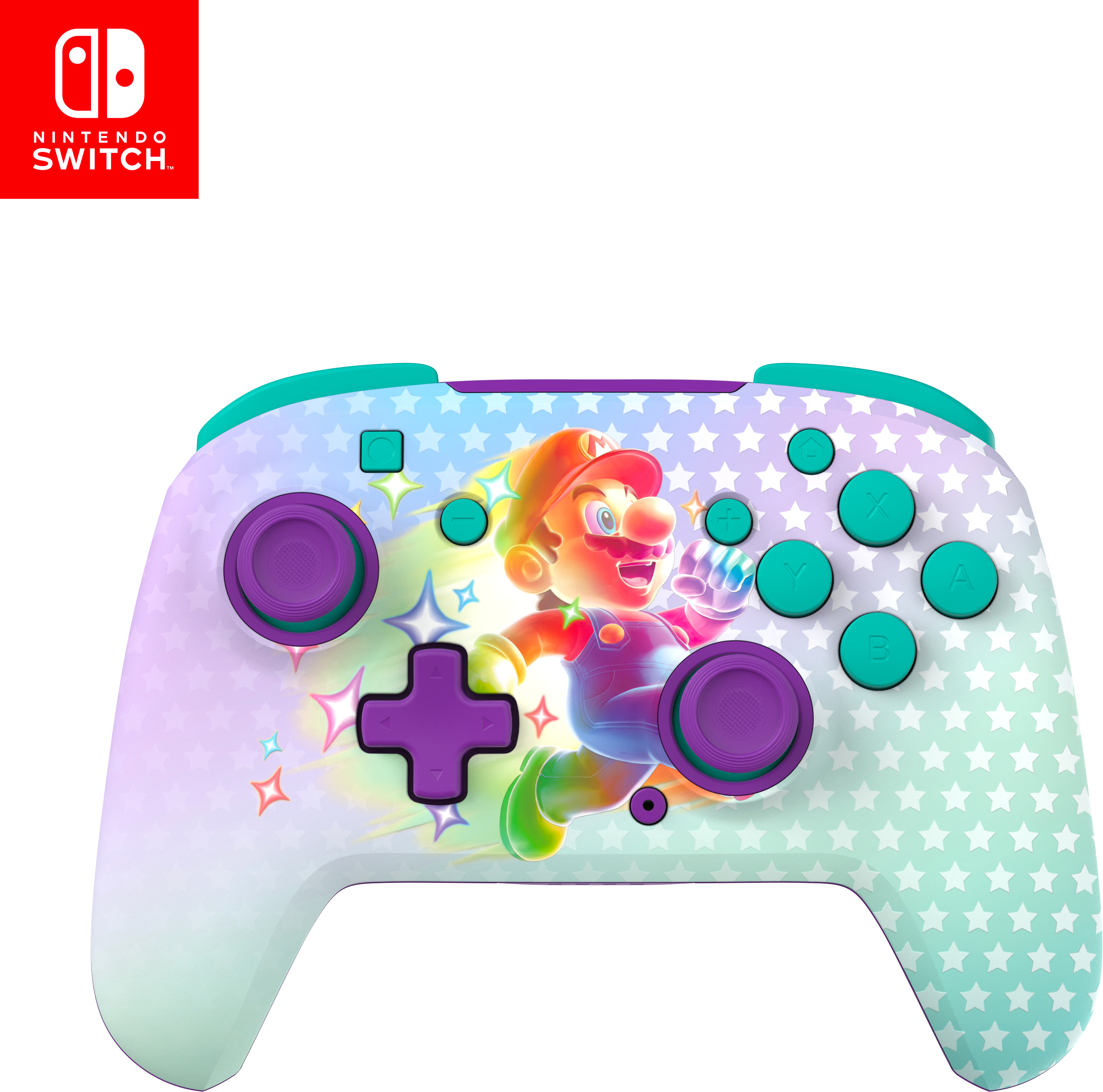 photo TURTLE BEACH Rematch Wireless Controller TBC-8101-95 NSW, Invincible Mario