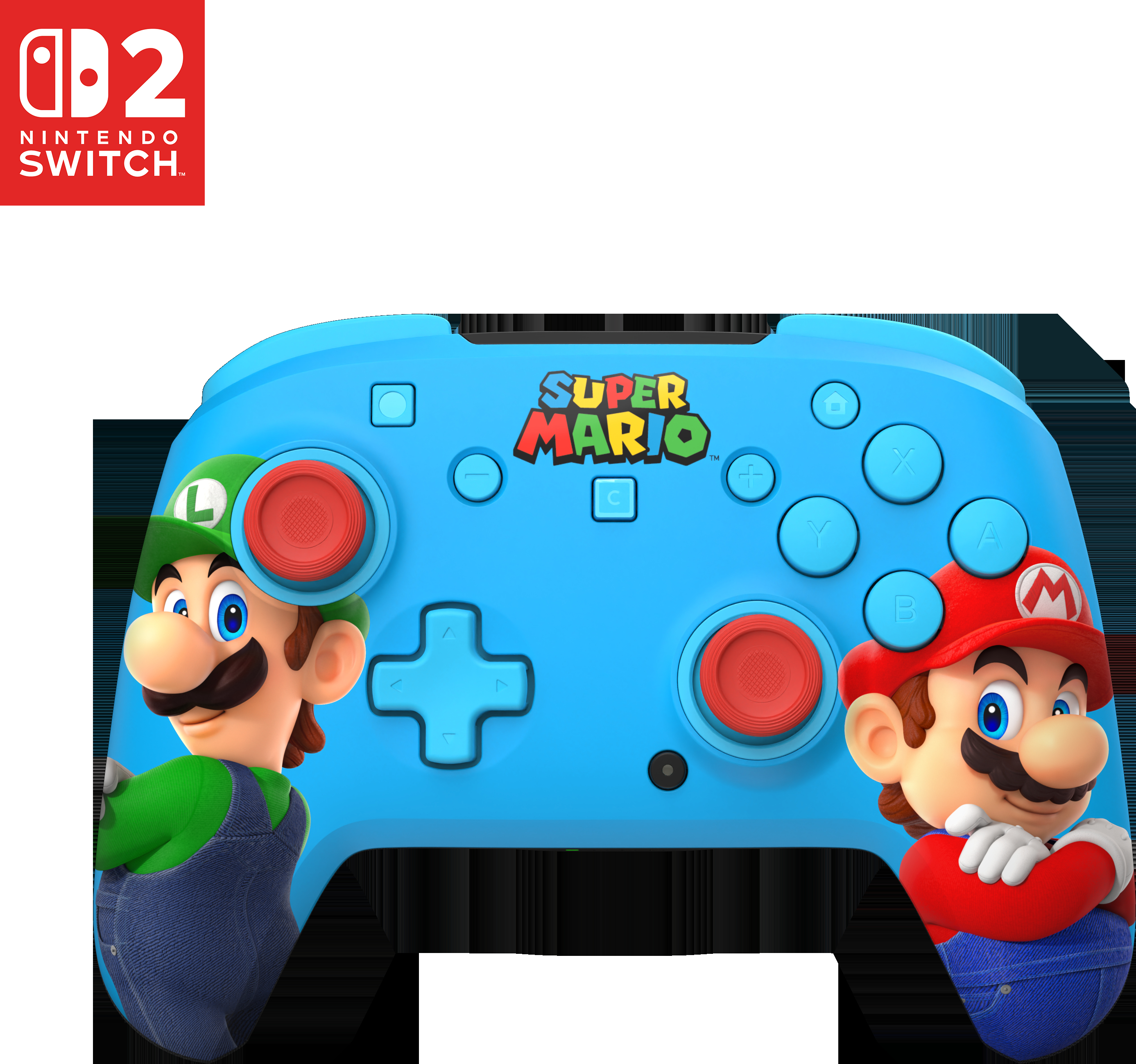 photo TURTLE BEACH Rematch Wireless Controller TBC-8105-25 Mario & Luigi, NSW2