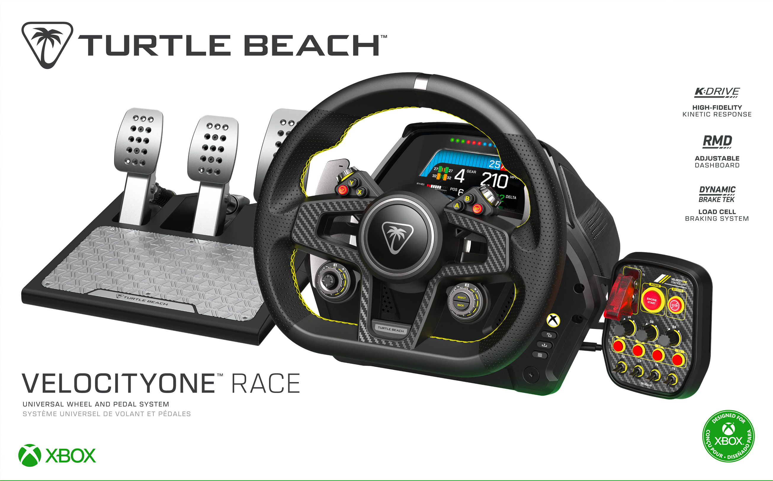 TURTLE BEACH VelocityOne Race TBS-0726-05 Xbox/PC