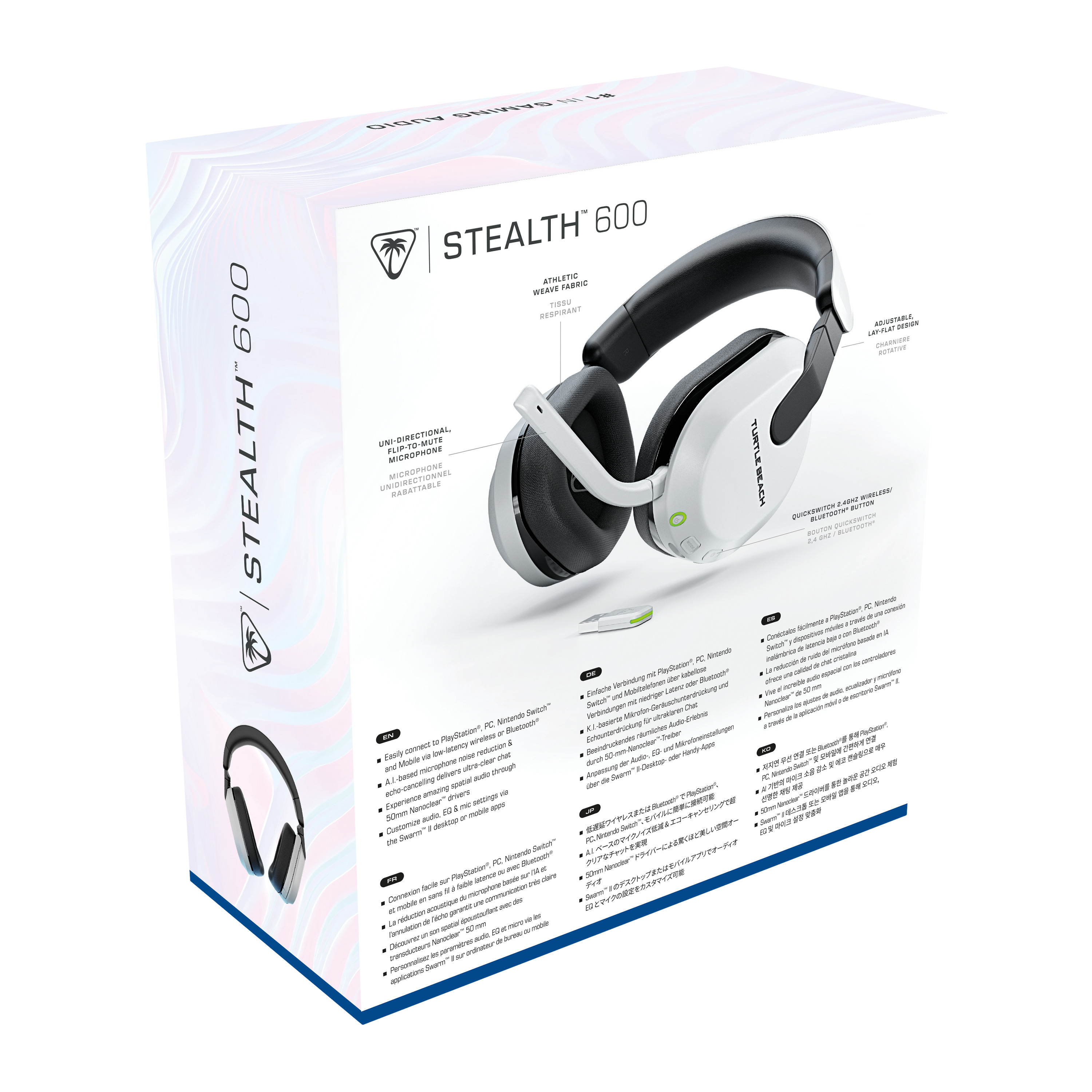 TURTLE BEACH Stealth 600 GEN3, White TBS-3102-15 Wireless Headset for PS5