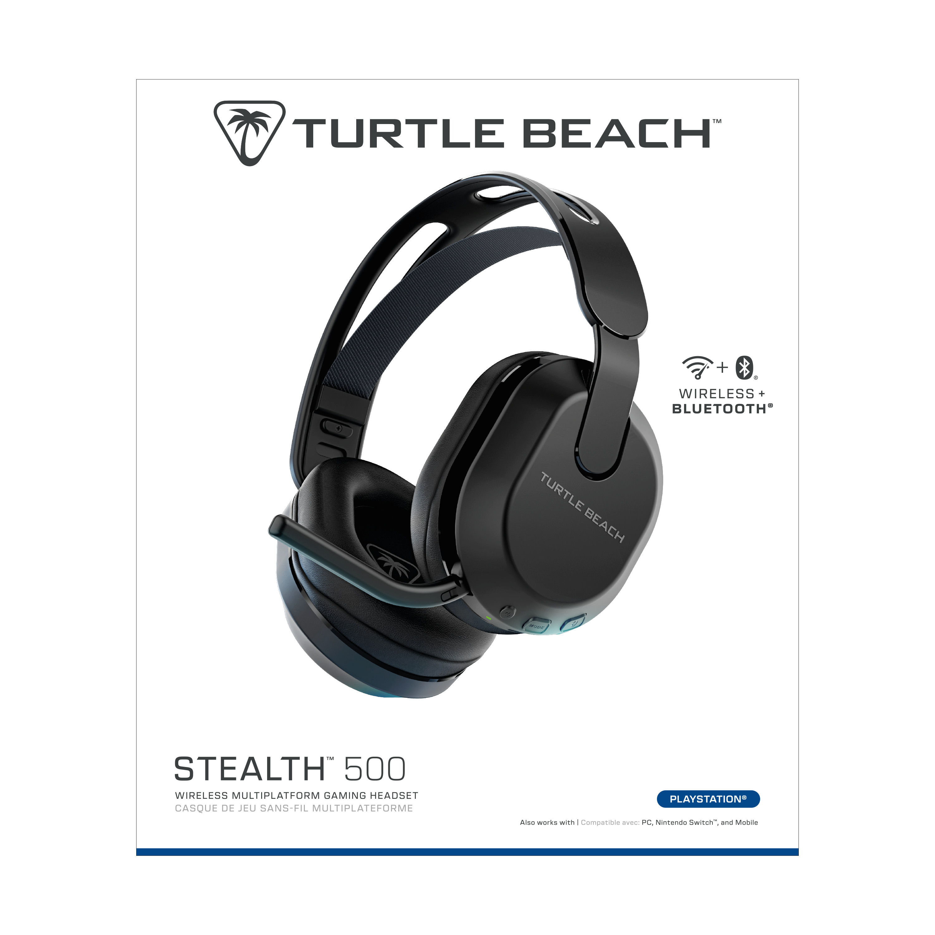 TURTLE BEACH Stealth 500, Black TBS-3103-05 Wireless Headset for PS5