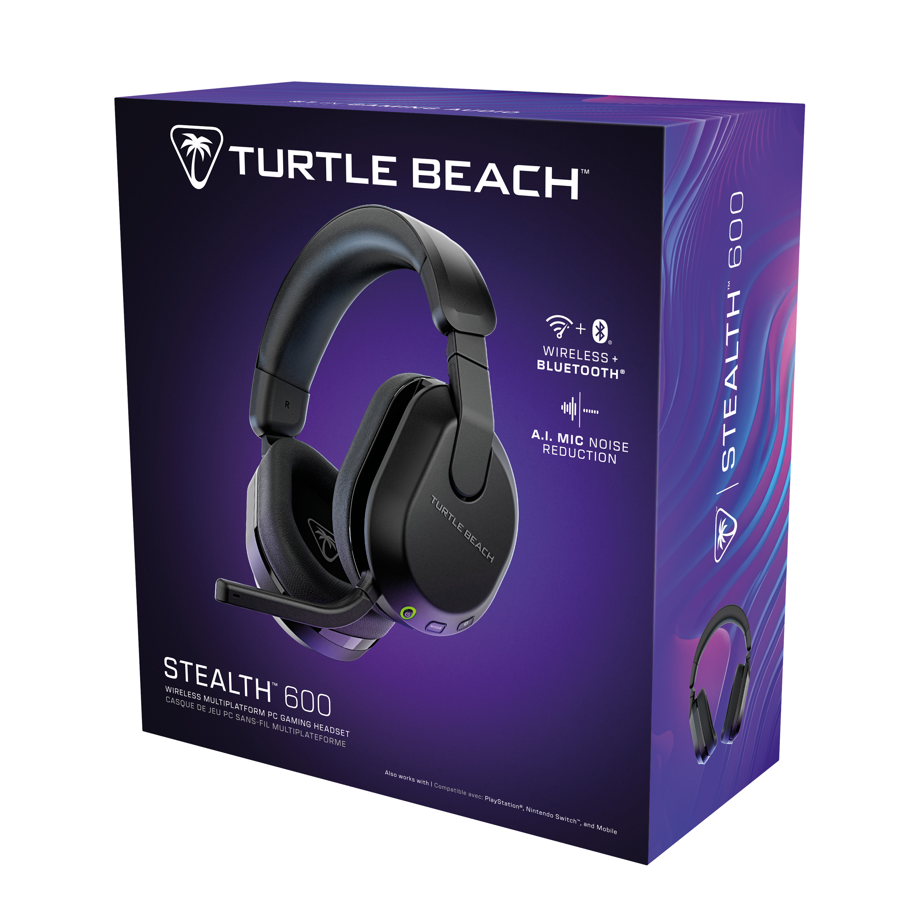 TURTLE BEACH Stealth 600 GEN3, Black TBS-5103-05 Wireless Headset for PC