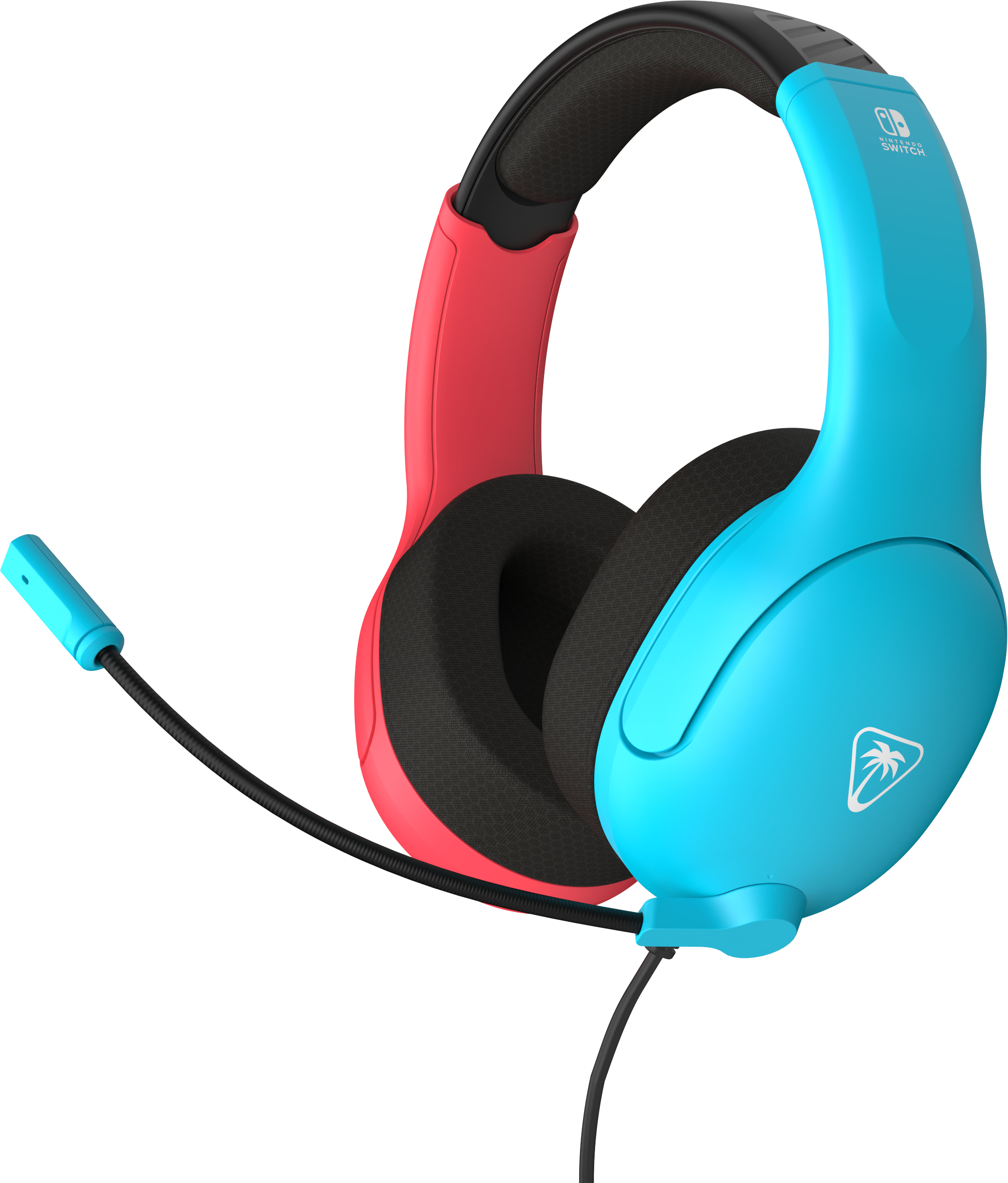 photo TURTLE BEACH Airlite Fit Headset TBS-8002-25 Wired ,Neon Blue,Red,NSW