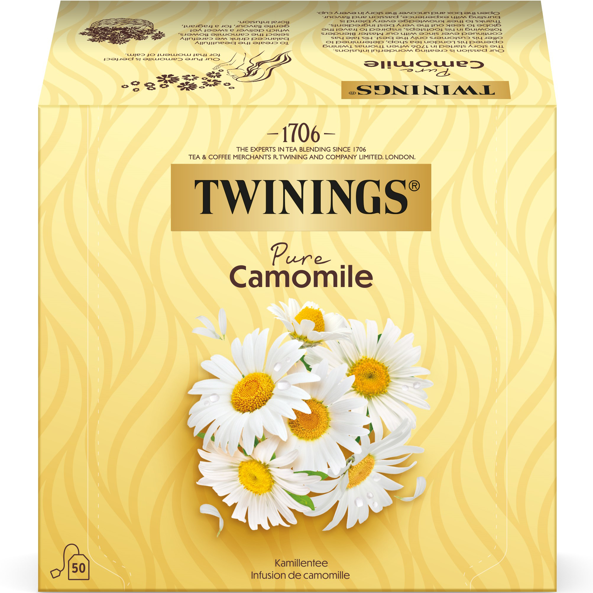 photo TWININGS Camomille pure 100012267 Sachets 1g, 50 pcs.