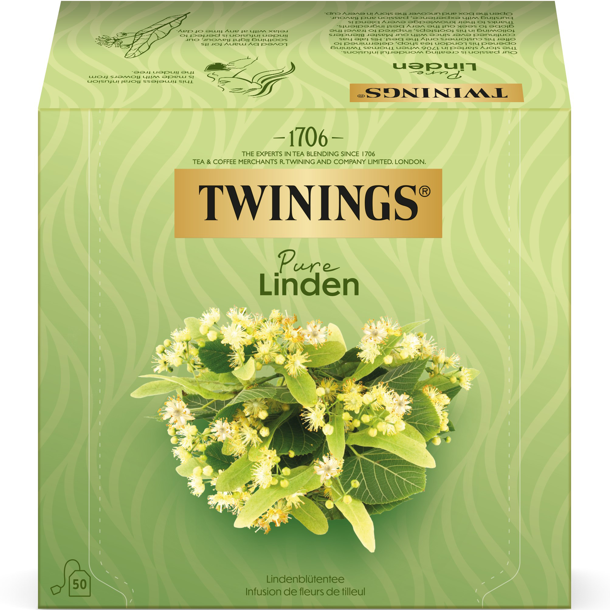 photo TWININGS Tilleul pure 100012269 Sachets 1.5g, 50 pcs.