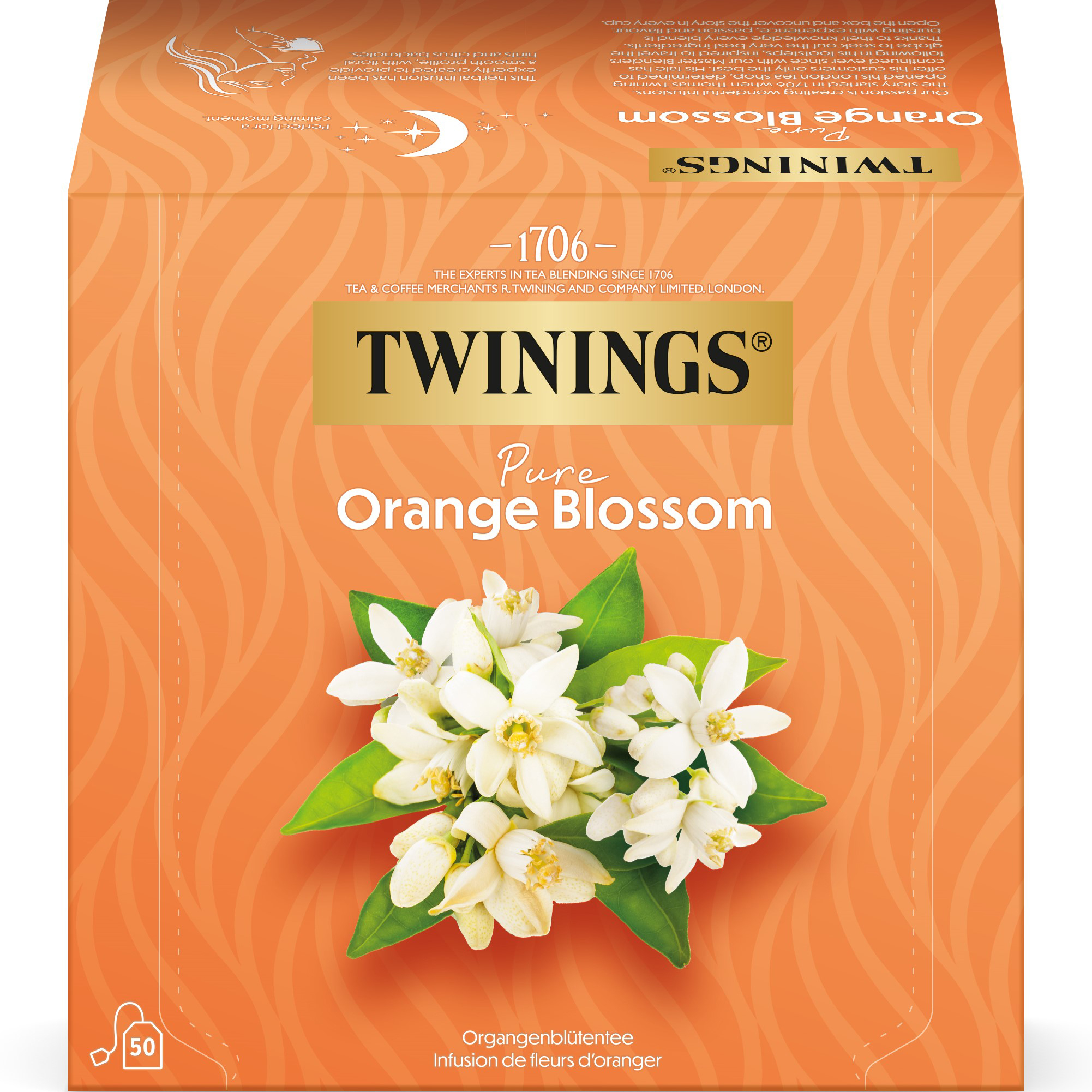 photo TWININGS Fleur d'oranger 100017120 Sachets 1.6g, 50 pcs.