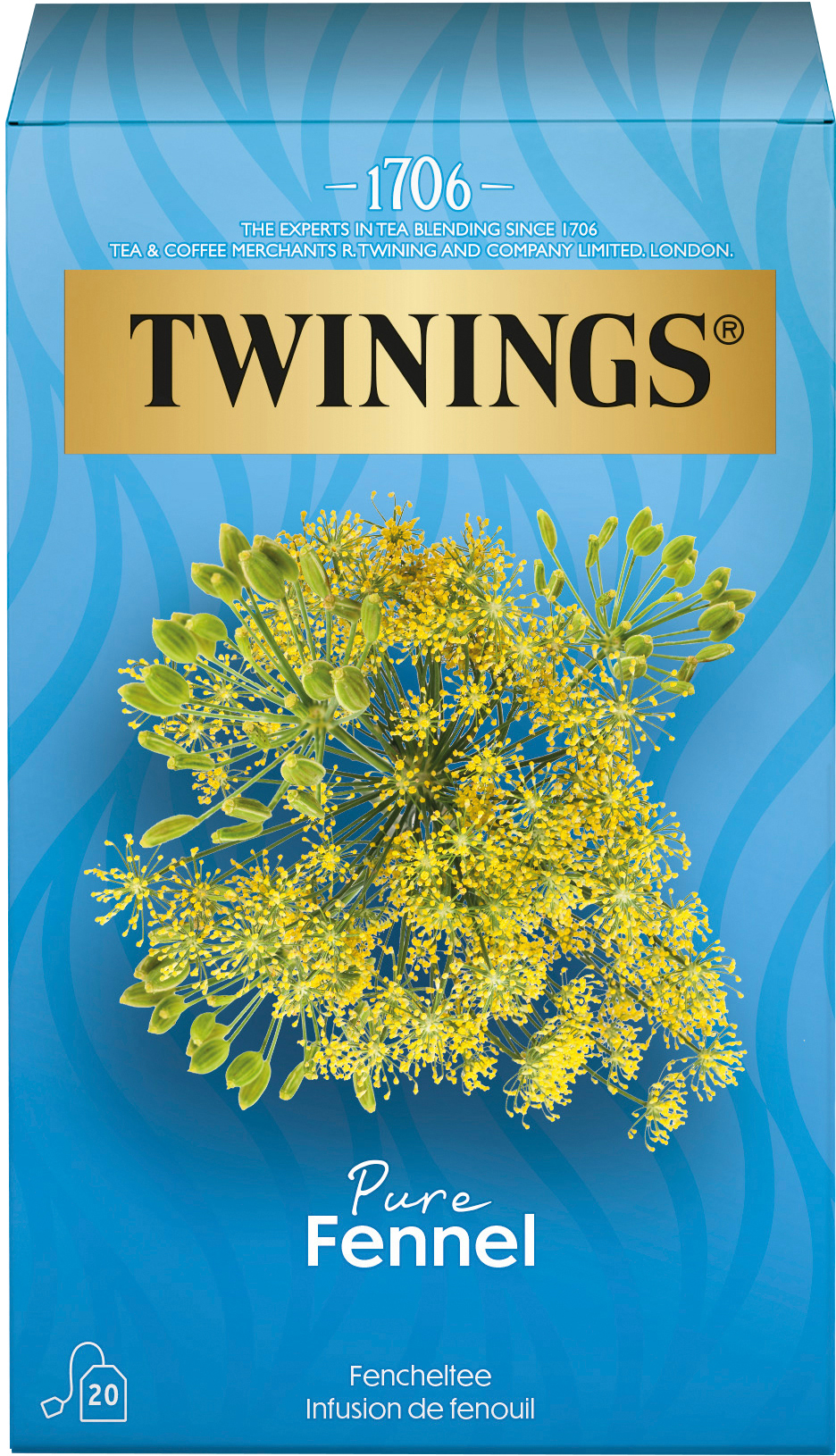 photo TWININGS Fenouil pure 100017254 Sachets 2g, 20 pcs.