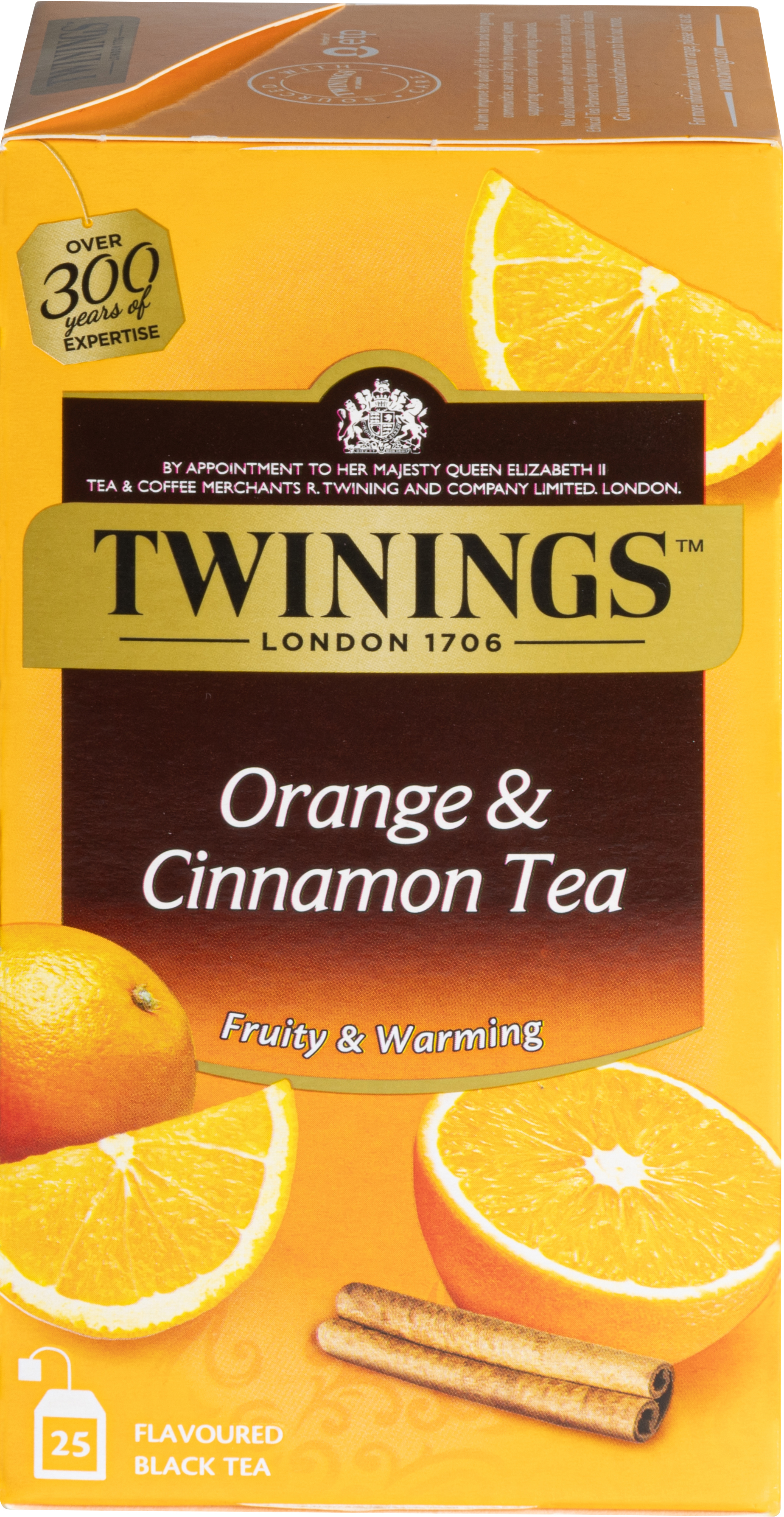 photo TWININGS Orange Cinnamon 100017839 Sachets 2g, 25 pcs.
