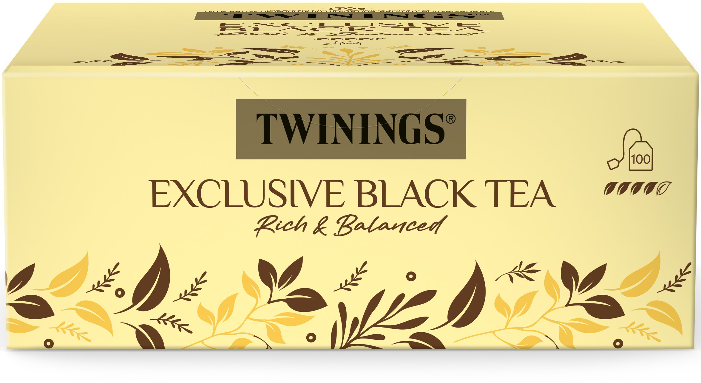 photo TWININGS Exklusiv Black Tea 100018019 Sachets 2g, 100 pcs.