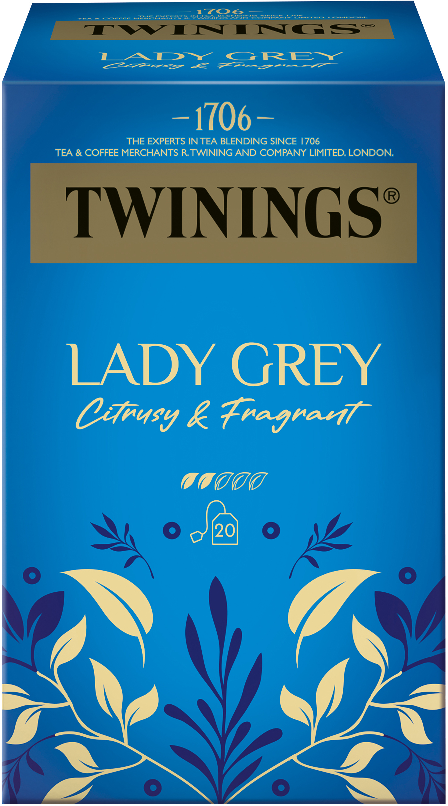 photo TWININGS Lady Grey 100018060 Sachets 2g, 20 pcs.