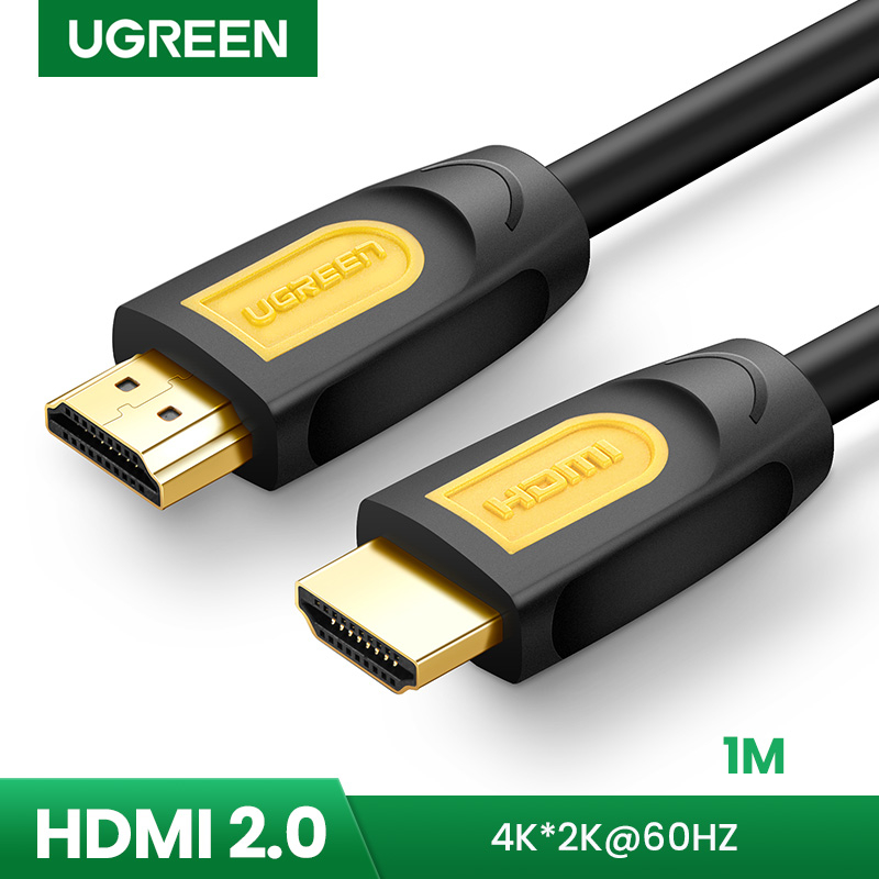 photo UGREEN HDMI 2.0 Cable 4K 10115 Male to Male, 1m, Black