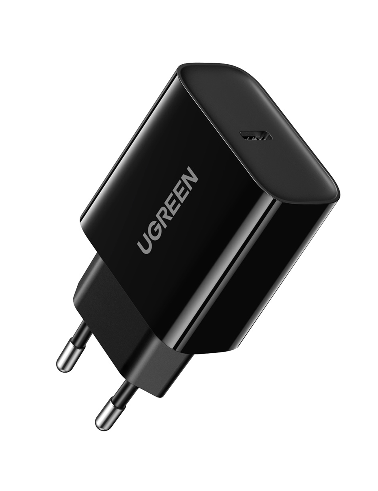 UGREEN USB Wall Charger 20W 1-Port 10191 PD 1xUSB-C,Black