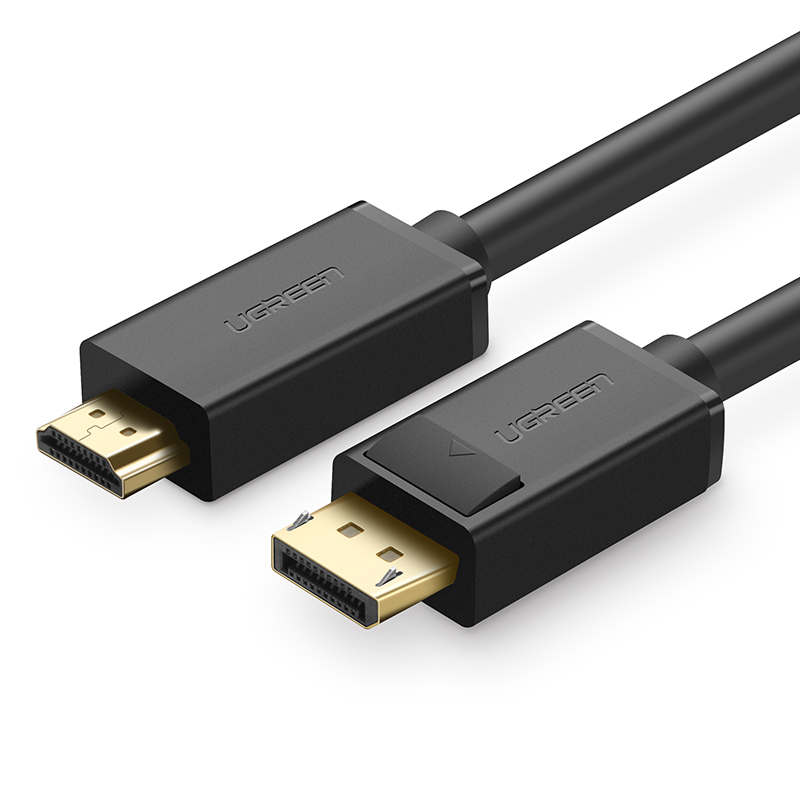 photo UGREEN Cable DP Male to HDMI Male 10203 3m, Black