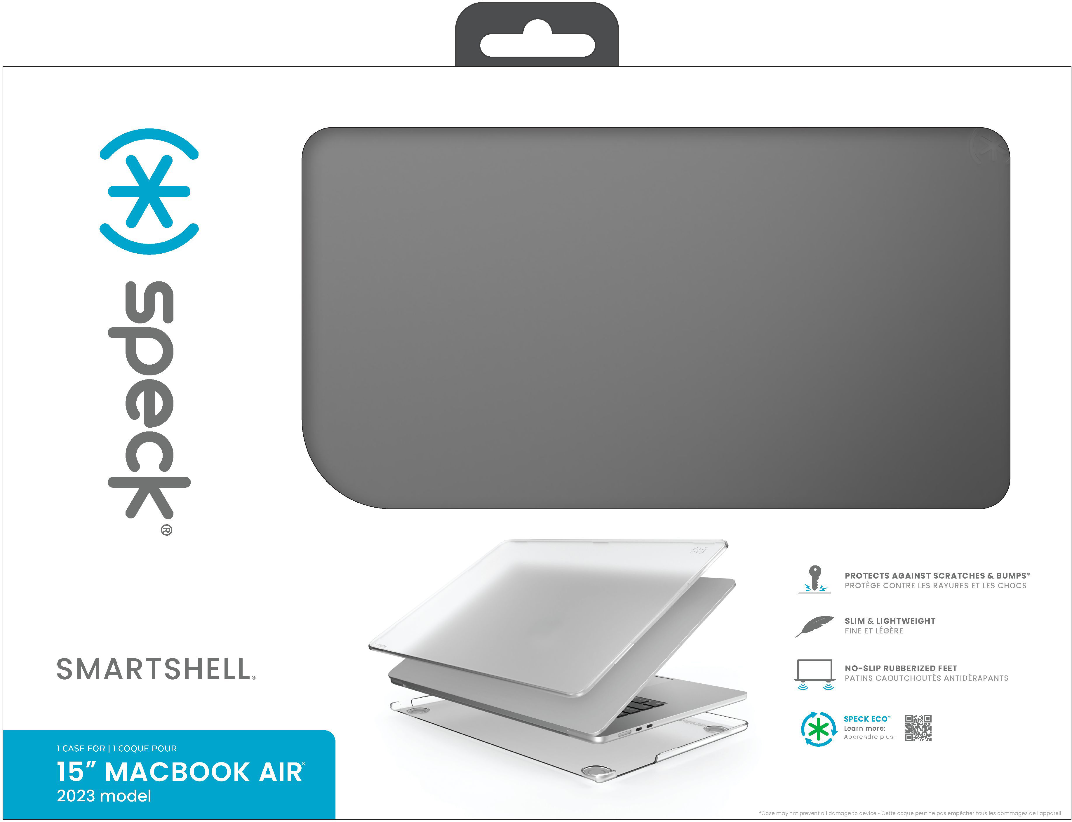 UGREEN Smartshell MacBook Air 15 M2 150584-3085 (2023) Black Obsidian