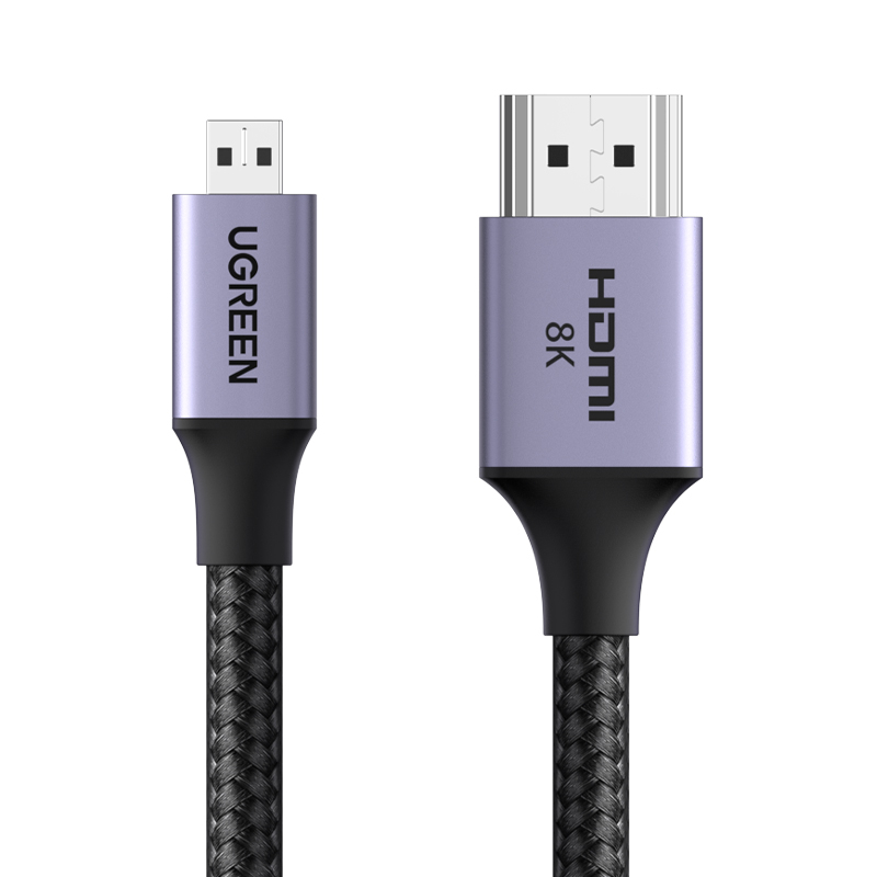 photo UGREEN Cable Micro HDMI to HDMI 8K 15517 2m,BB