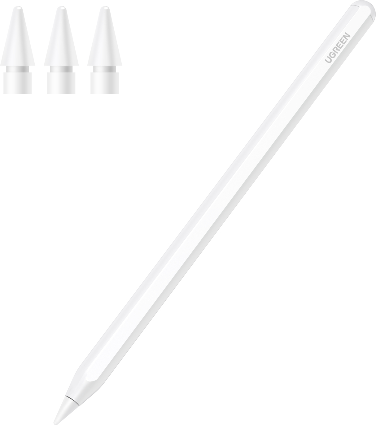 UGREEN Smart Stylus Pen for iPad 15910 Magnetic Charging, White Magnetic Charging, White