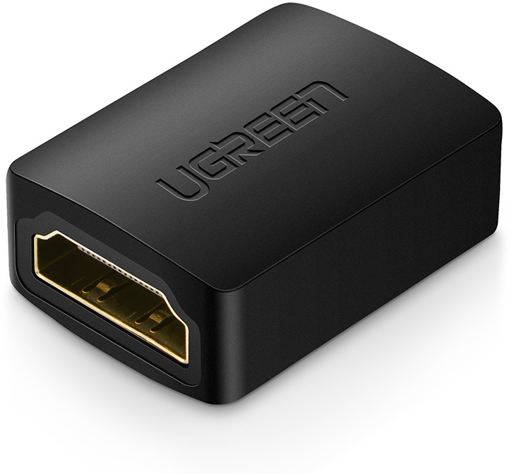 photo UGREEN Adapter HDMI Female/Female 20107 Black, (BB)