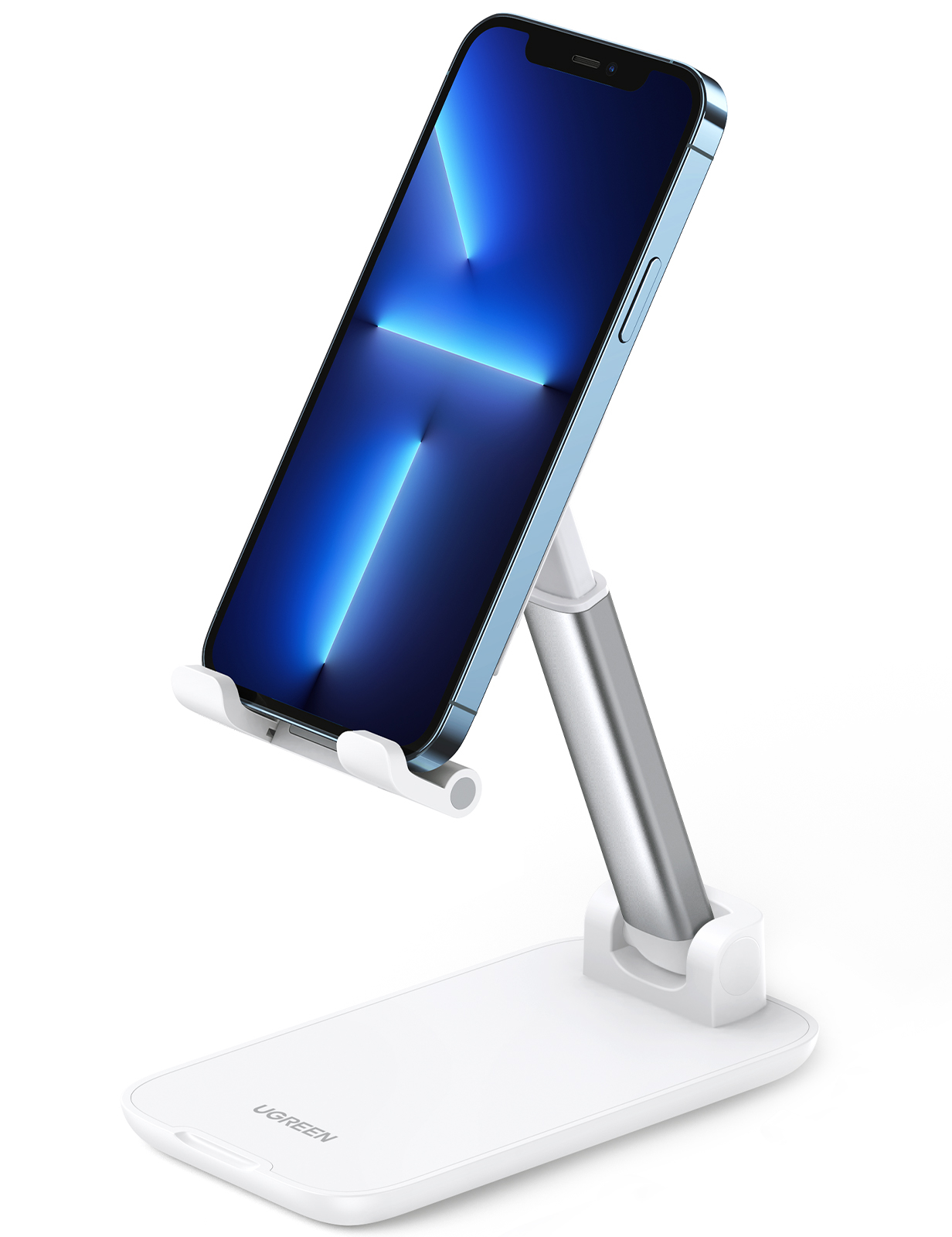 UGREEN Multiangle Phone Desktop 20434 Stand Foldable, White Stand Foldable, White