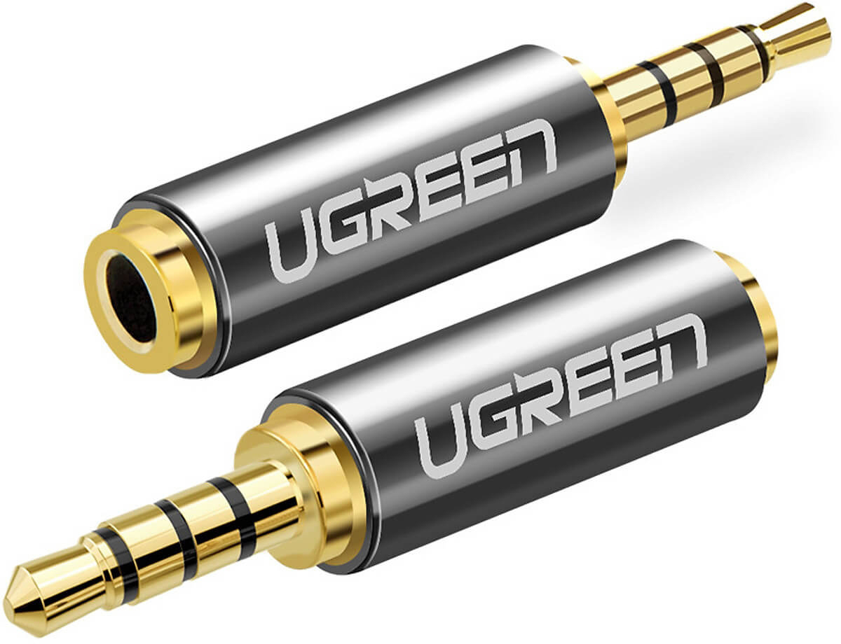 UGREEN Female Adapter 20501 2.5mm Male to 3.5mm (BB)