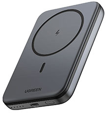 photo UGREEN Magnetic PowerBank 10000mAh 25919 20W,Wireless,Space Gray