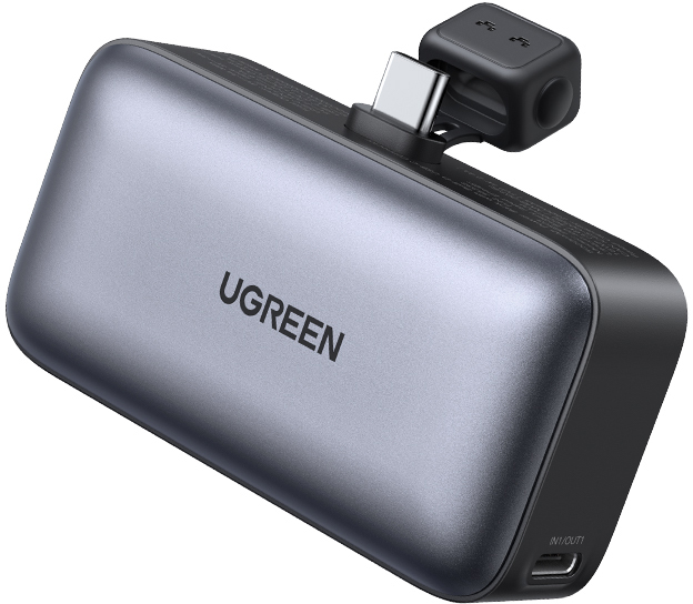 photo UGREEN Nexode Power Bank 5000mAh 35338 Built-in USB-C Connector
