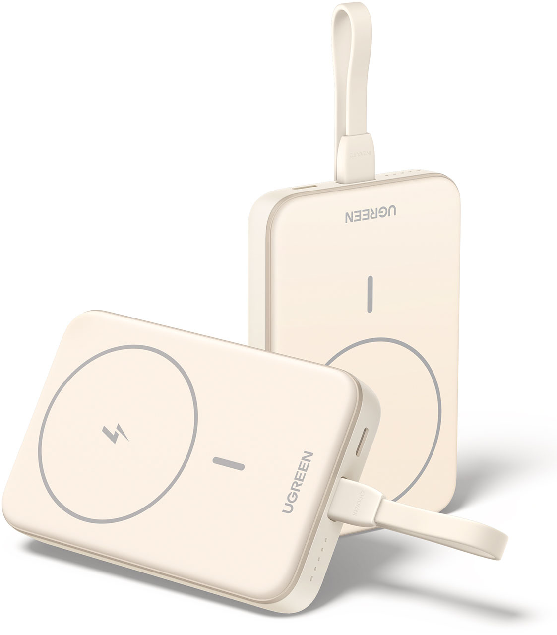 photo UGREEN Magnetic PowerBank 10000mAh 35341 20W,PD, Built-in USB-C Cable