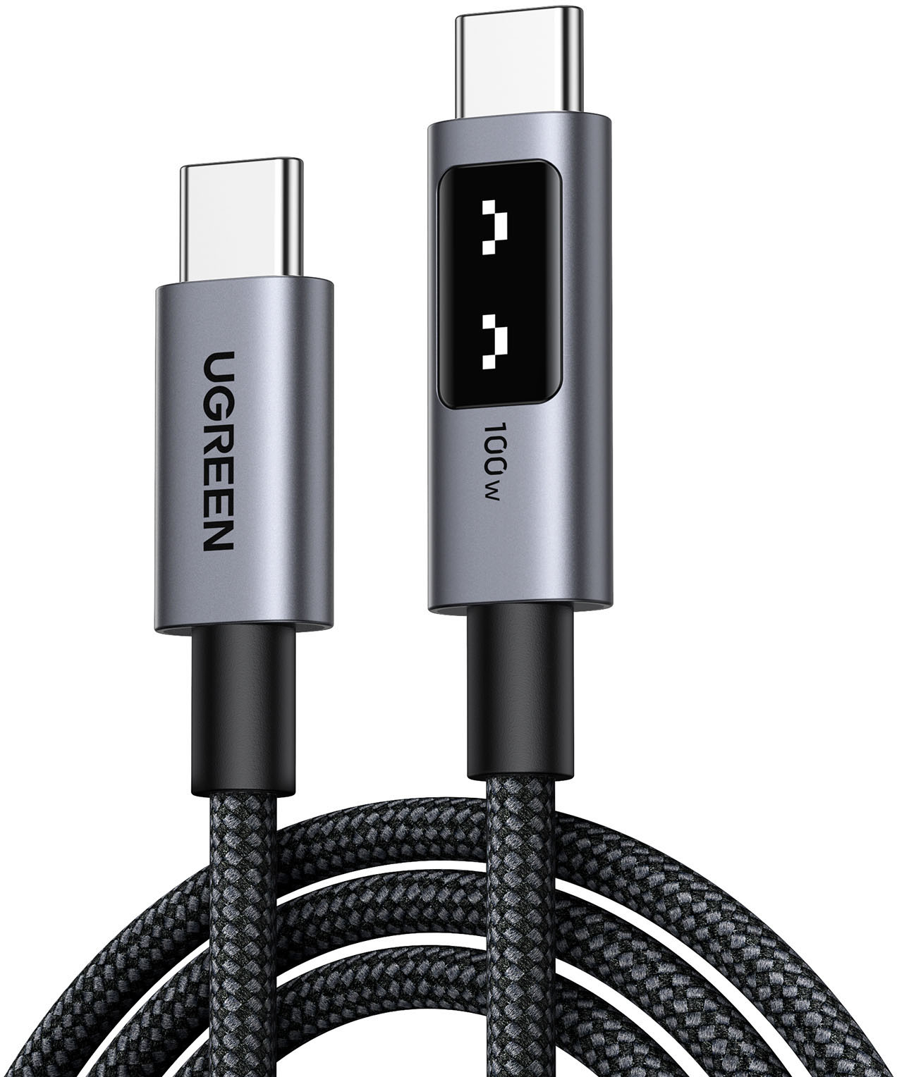 photo UGREEN Uno Fast ChargingCable 100W 35512 5A,Uno USB-C-USB-C,PD,Bl. 2m