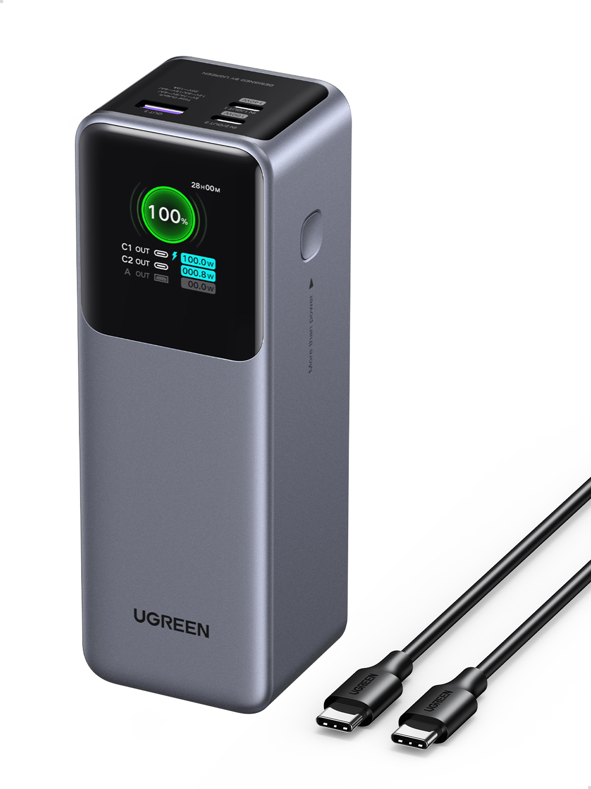 photo UGREEN Nexode Power Bank 25000mAh 35525B 200W Fast Charging