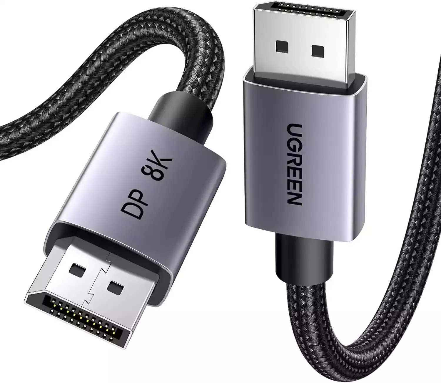 photo UGREEN Cable DisplayPort 8K 45039 5m, Space Grey