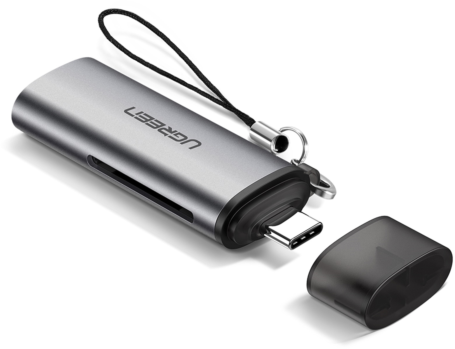 photo UGREEN Dual Card Reader USB-C 3.0 50704 SD,TF,BB