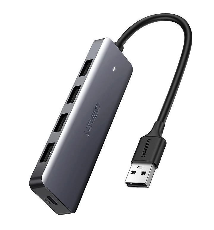 UGREEN USB 3.0 Hub 4-Port 50985 with USB-C Power Supply