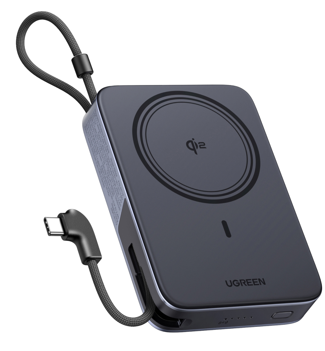 UGREEN Power Bank Magnetic 30W 65176B Wireless, Watch Charger