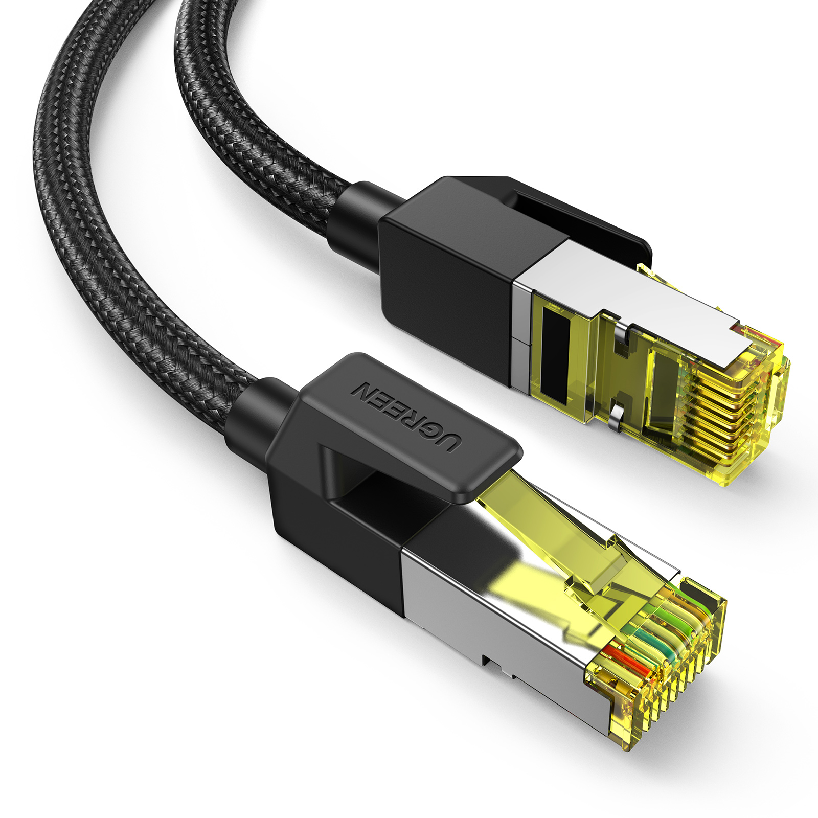 UGREEN Cable Cat 7 Ethernet 80423 Braided, 2m (BB) Braided, 2m (BB)