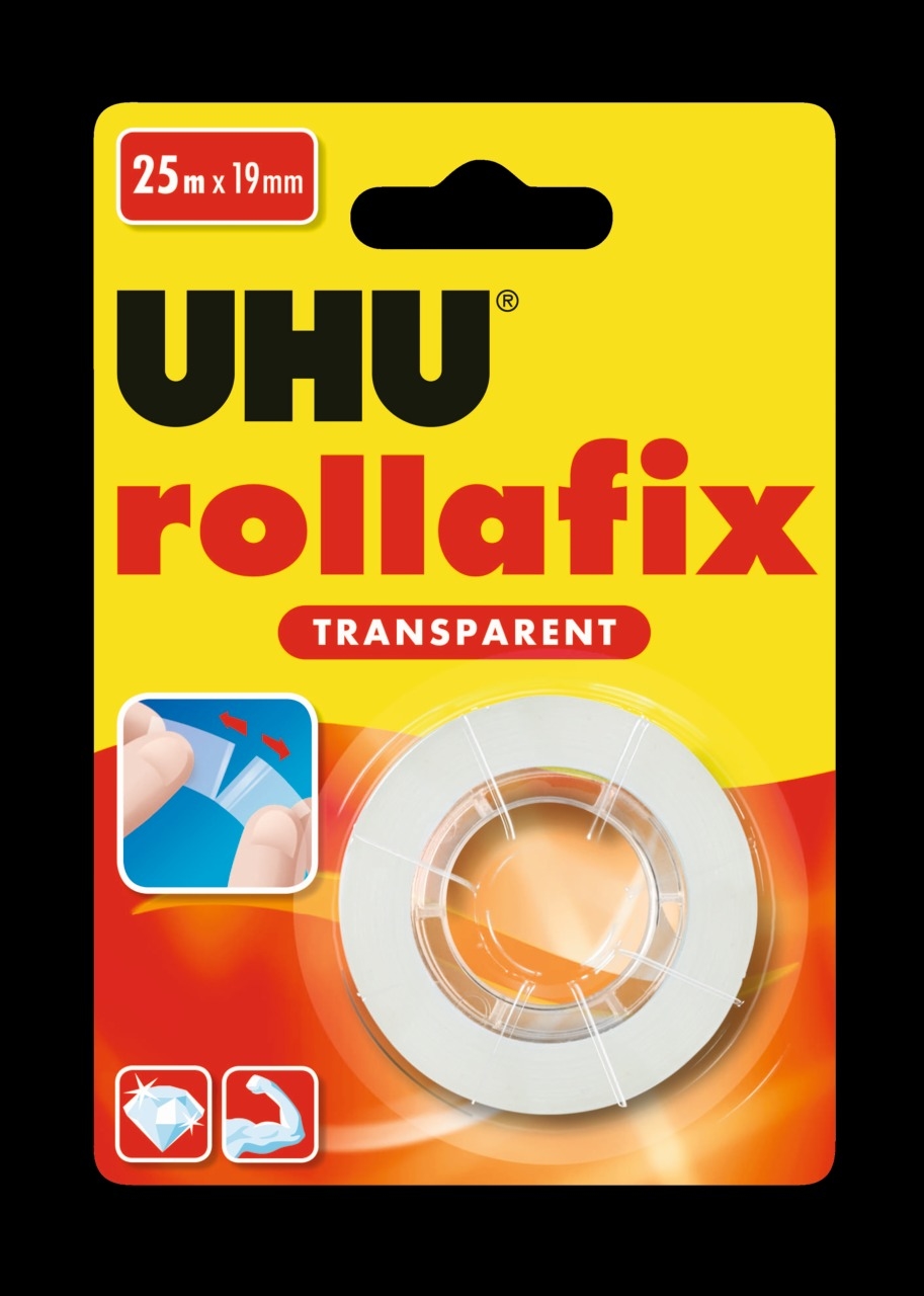 UHU Roller de colle 25mx19mm 36965 Dipsenser transparent
