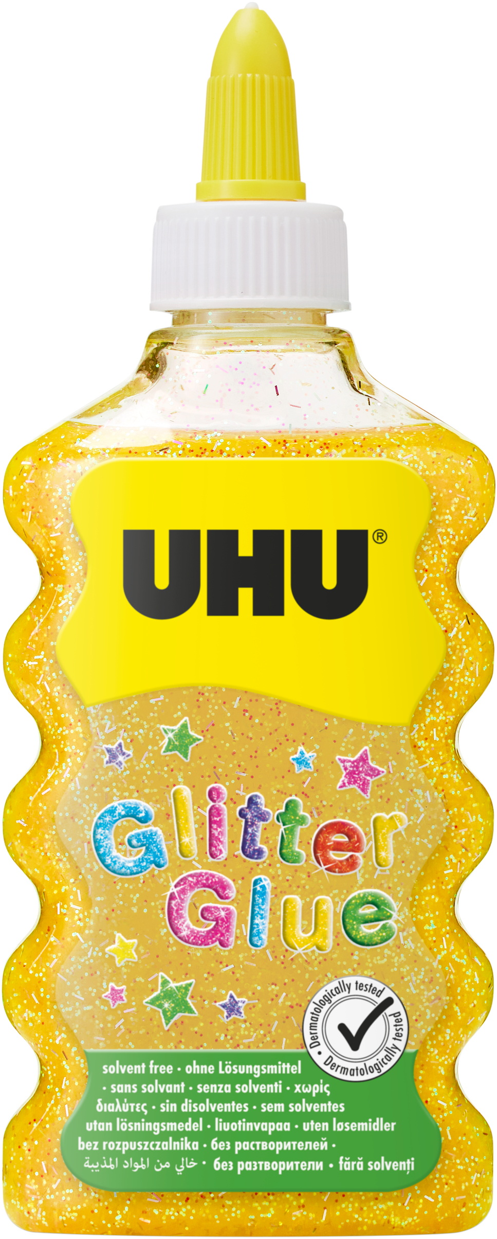 UHU Glitter Glue Maxi 510568 or, 185g