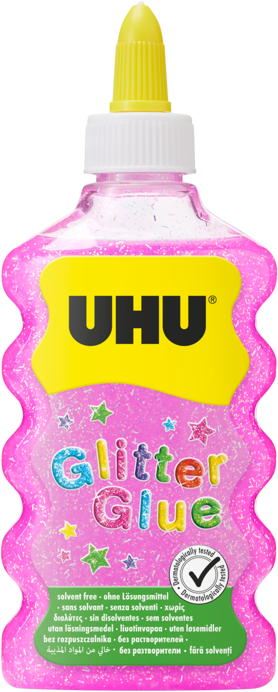 UHU Glitter Glue Maxi 510571 rose, 185g