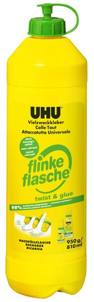 UHU Universalkleber 950g 512913 ohne Lösungsmittel Refill