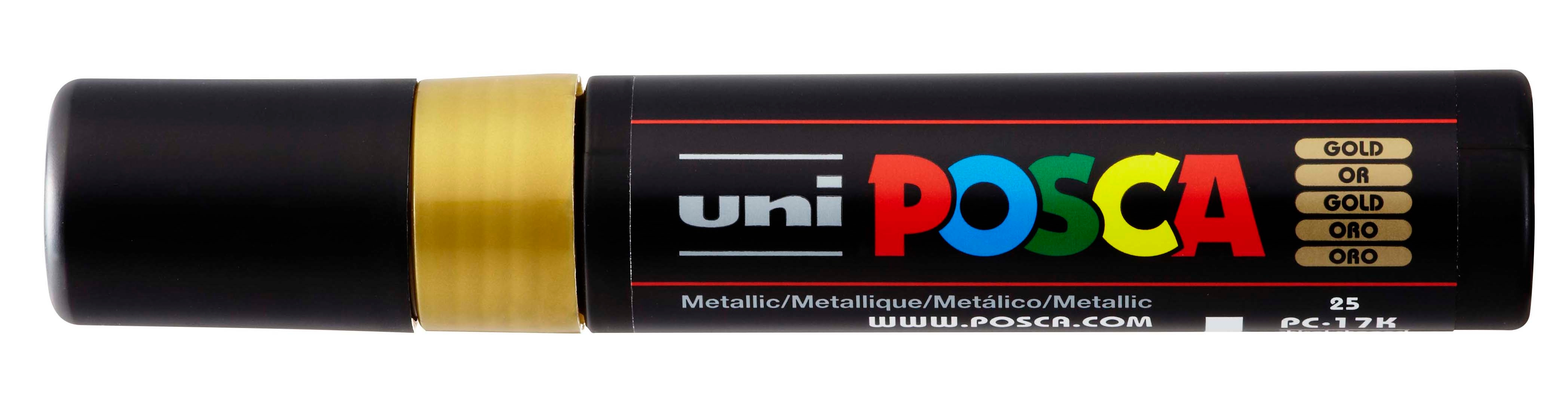 UNI-BALL Posca Marker 15mm PC-17K GOLD MET, or